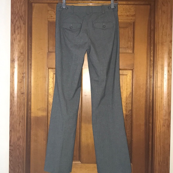 Black and White Checked Business Slacks - Picture 2 of 2